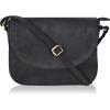 imageGenuine Leather Shoulder Crossbody Purse For Women with Adjustable Strap Mobile Pocket ampamp Outside ampamp Inside ZipperBlack Hunter